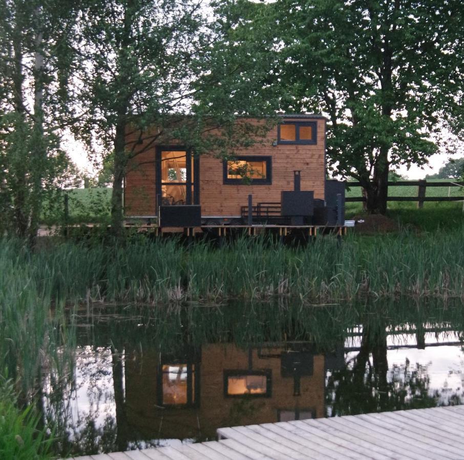 Großharthau Tinyhousebeidresden 1 - Direkt Am Naturteich - Naehe Saechsische Schweiz, Dresden מראה חיצוני תמונה